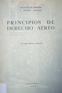 Principios de Derecho Aéreo