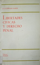 Libertades Cívicas y Derecho Penal