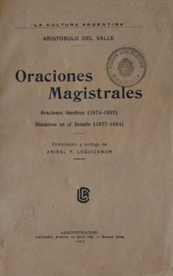 Oraciones magistrales