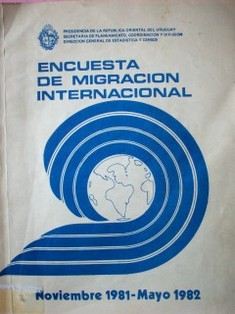 Encuesta de migración internacional