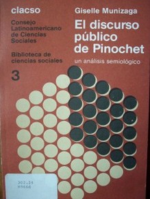 El discurso público de Pinochet (1973 - 1976).