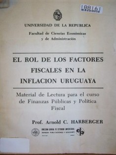 El Rol de los Factores Fiscales en la Inflación Uruguaya