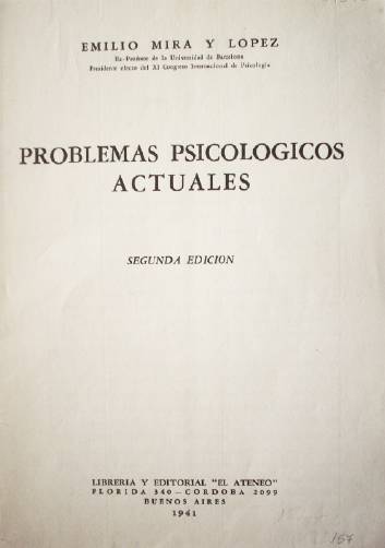 Problemas psicológicos actuales