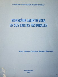 Monseñor Jacinto Vera en sus cartas pastorales