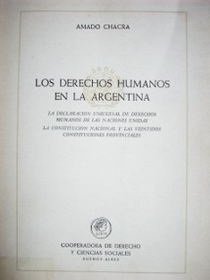 Los Derechos  Humanos en la Argentina