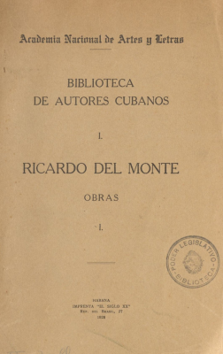 Biblioteca de autores cubanos