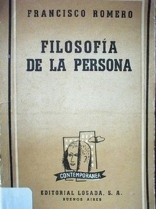 Filosofía de la persona : y otros ensayos de filosofía