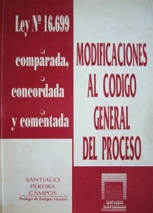 Modificaciones al Código General del Proceso