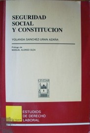 Seguridad social y constitución