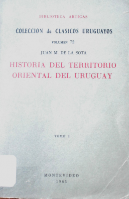 Historia del territorio oriental del Uruguay