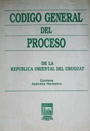 Código General del Proceso de la República