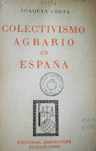 Colectivismo agrario en España