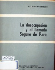 La desocupación y el llamado seguro de paro