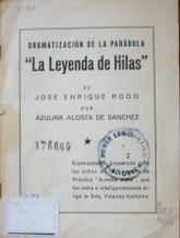 Dramatización de la parábola "La Leyenda de Hilas" de José Enrique Rodó