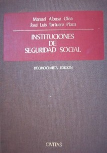 Instituciones de seguridad social