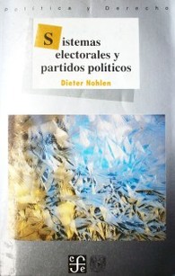 Sistemas electorales y partidos políticos