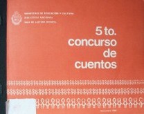 5º concurso de cuentos