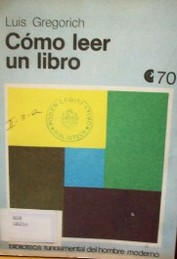 Cómo leer un libro