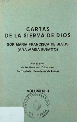 Cartas de la sierva de Dios