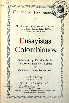 Ensayistas colombianos