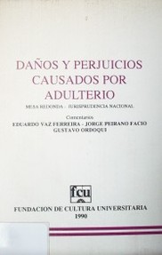 Daños y perjuicios causados por adulterio