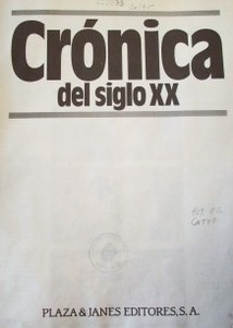 Crónica del siglo XX