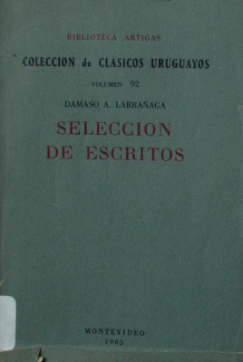 Selección de escritos