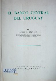 El Banco Central del Uruguay.