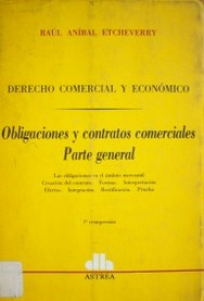 Derecho comercial y económico