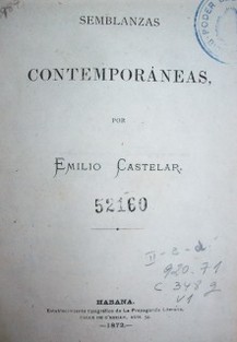 Semblanzas Contemporáneas