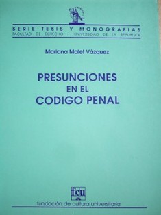 Presunciones en el Código Penal