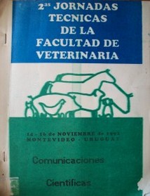 Jornadas Técnicas de la Facultad de Veterinaria (2das.)