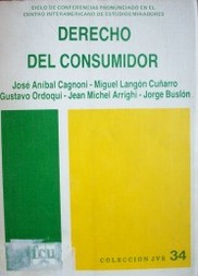 Derecho del consumidor