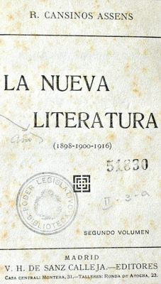 La nueva literatura