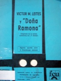 Víctor M. Leites y "Doña Ramona"