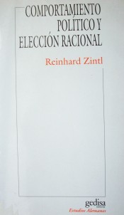 Comportamiento político y elección racional