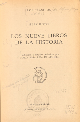 Los nueve libros de la historia