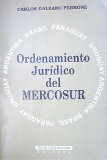 Ordenamiento Jurídico del Mercosur