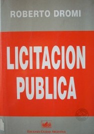 Licitación pública