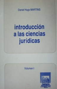 Introducción a la Ciencia Jurídica