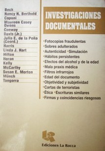 Investigaciones documentales