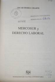 Mercosur y Derecho Laboral