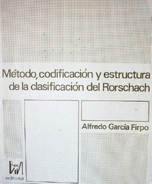 Método, codificación y estructura de la clasificación del Rorschach