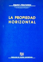 La propiedad horizontal