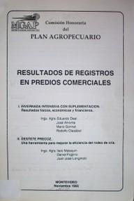 Resultados de registros en predios comerciales