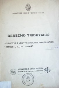 Derecho Tributario