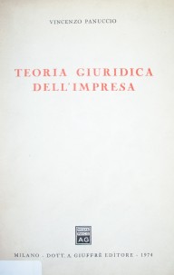 Teoría giuridica dell'impresa