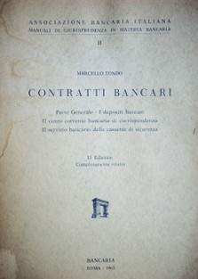 Contratti bancari