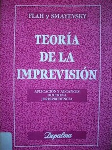 Teoría de la imprevisión