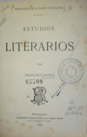 Estudios literarios